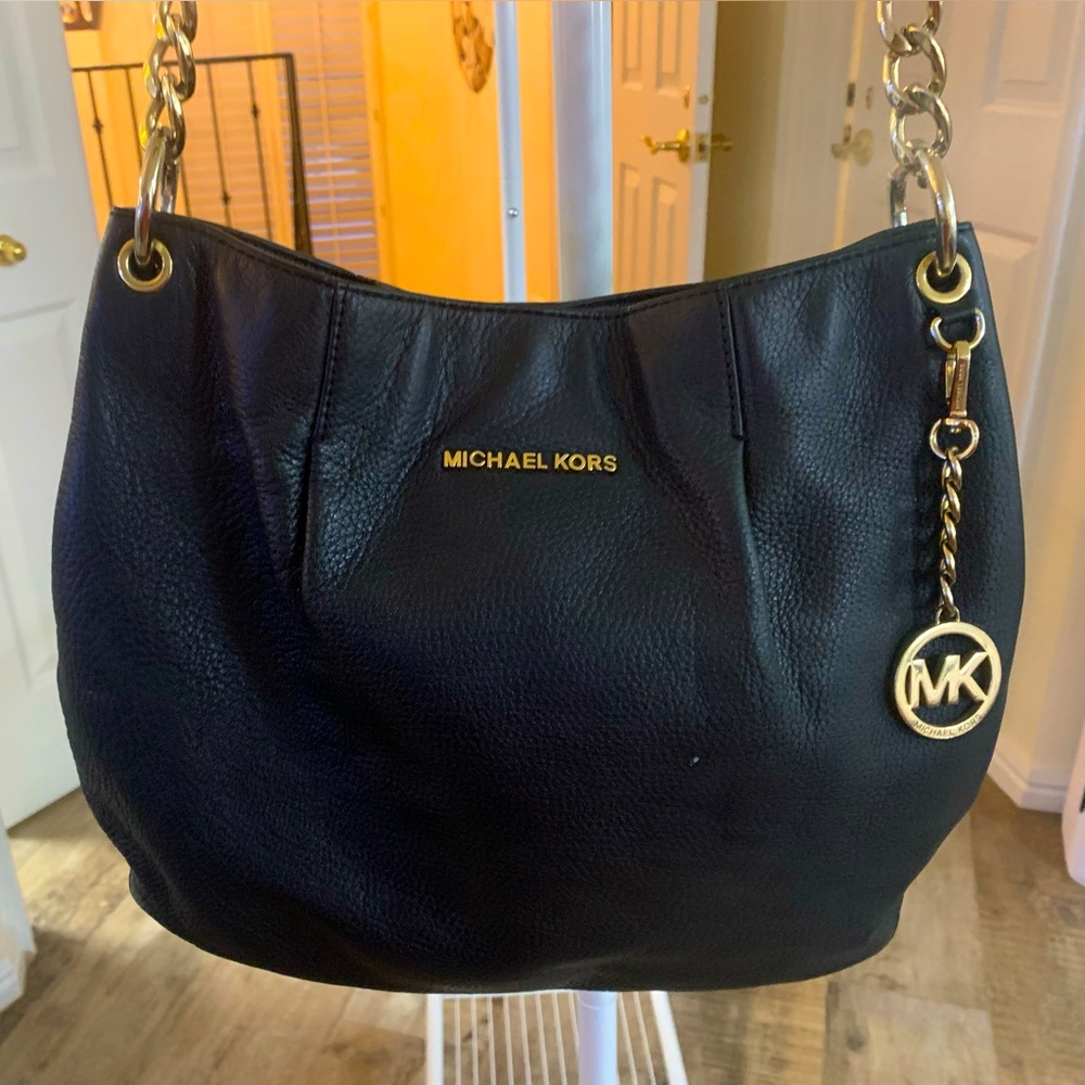 Michael Kors, black crossover bag Good Condition